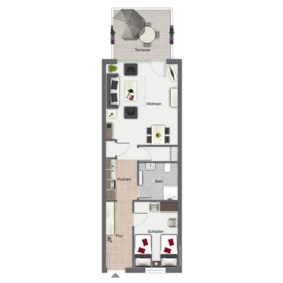Feriendorf Papillon Wohnung 02-2 Boltenhagen  Luaran gambar